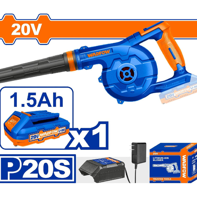 Soplador 20V Inalámbrico. Incluye batería y cargador. Blower