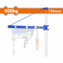 Marco Giratorio para Polipasto Winche Eléctrico Carga 600kg Elevacion 750mm. Compatible con UWETH1A01