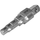 Llave de paso escalonada universal para radiadores y sanitarios 1/2"