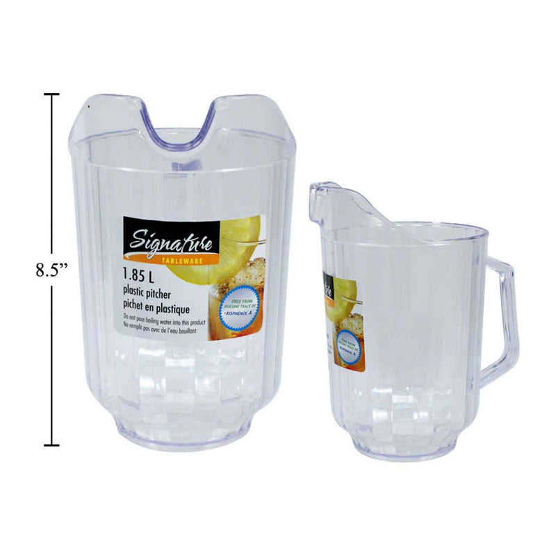 SiG.Kit 1.85L Clr. Jarra de plástico, etiqueta (GV97782)