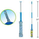 Trapeador Mopa giratoria de microfibra de 53 "