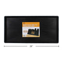 Bandeja de plástico para zapatos, 28 "x 14"