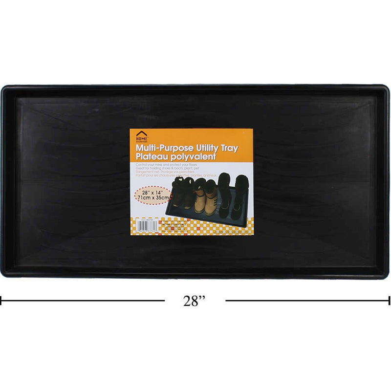 Bandeja de plástico para zapatos, 28 "x 14"