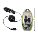 i Focus, juego de cargador de coche MICRO USB retráctil