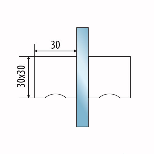 Boton cuadrado de puerta de bano brillante. Alta calidad. 10 años de garantia.