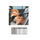 Arnes Pechera para mascota, para transportar en auto. Tamaño L.