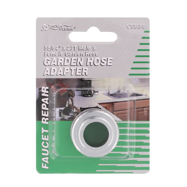 Adaptador de aireador macho-hembra 55/64" para llave de fregador