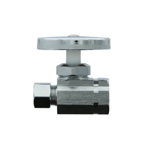 Llave Recta De 1/2" X 3/8" Compress