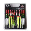 Kit De Flotadores Bobbers Pesca 15 Pzas.