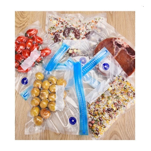 Bolsas empaque al vacío con zipper - 10 Und/ 22x21cm.