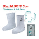 Polainas de Carnaza para botas para Soldador. 33x18 cm. Cuero de Vaca.(Par)