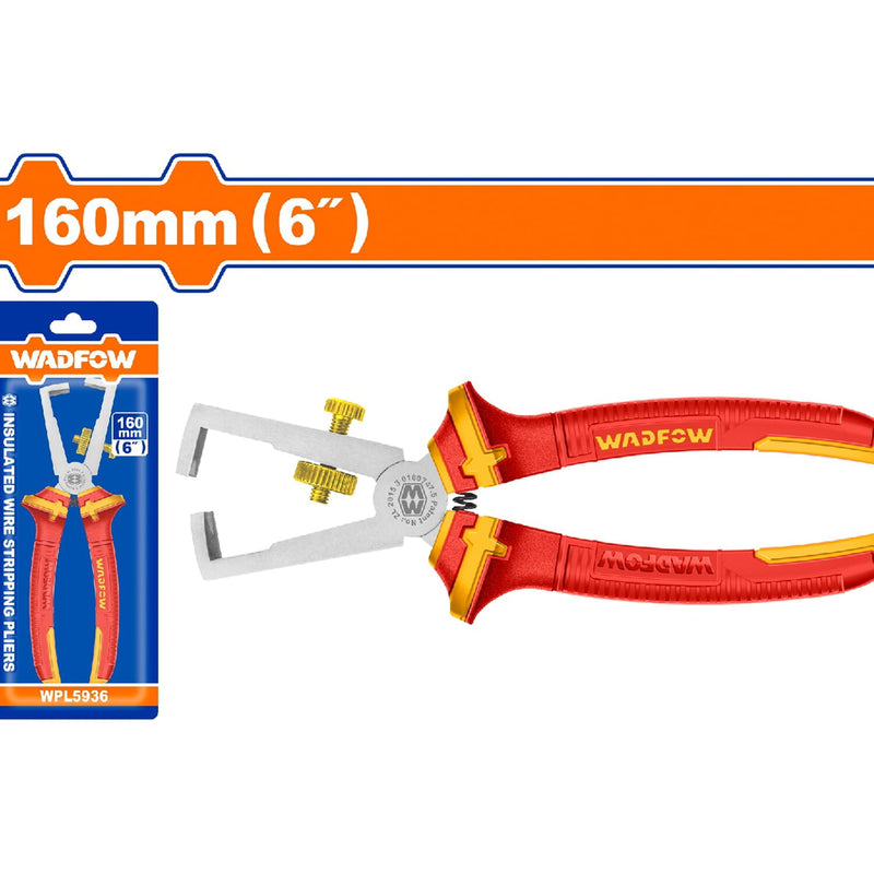 Alicate para cortar alambre de 160mm(6") de mango aislado. Acabado negro pulido. Soporta 1000V