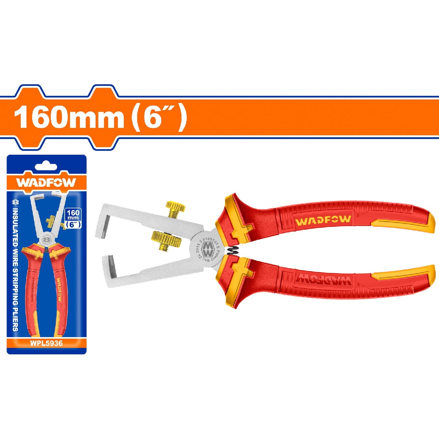 Alicate para cortar alambre de 160mm(6") de mango aislado. Acabado negro pulido. Soporta 1000V