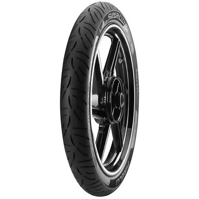 Llanta Delantera Pirelli 80/100 - 18M/C TL 47P Super City para Moto RKG150