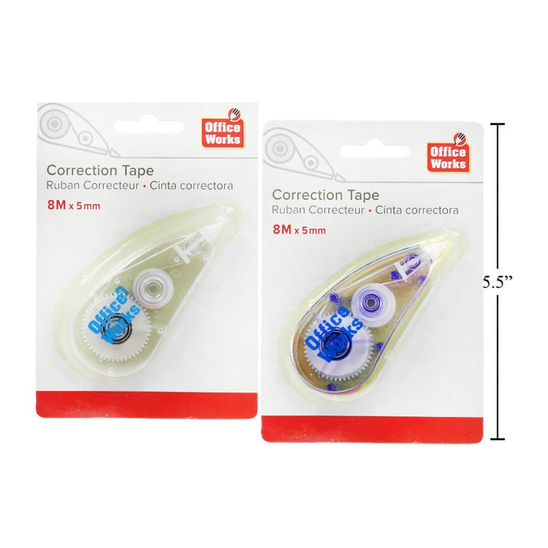 (1pza) Corrector de cinta 8 m (L) x 5 mm (W)