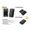 iFocus, banco de energía solar de 2700 mAh para dispositivos portátiles