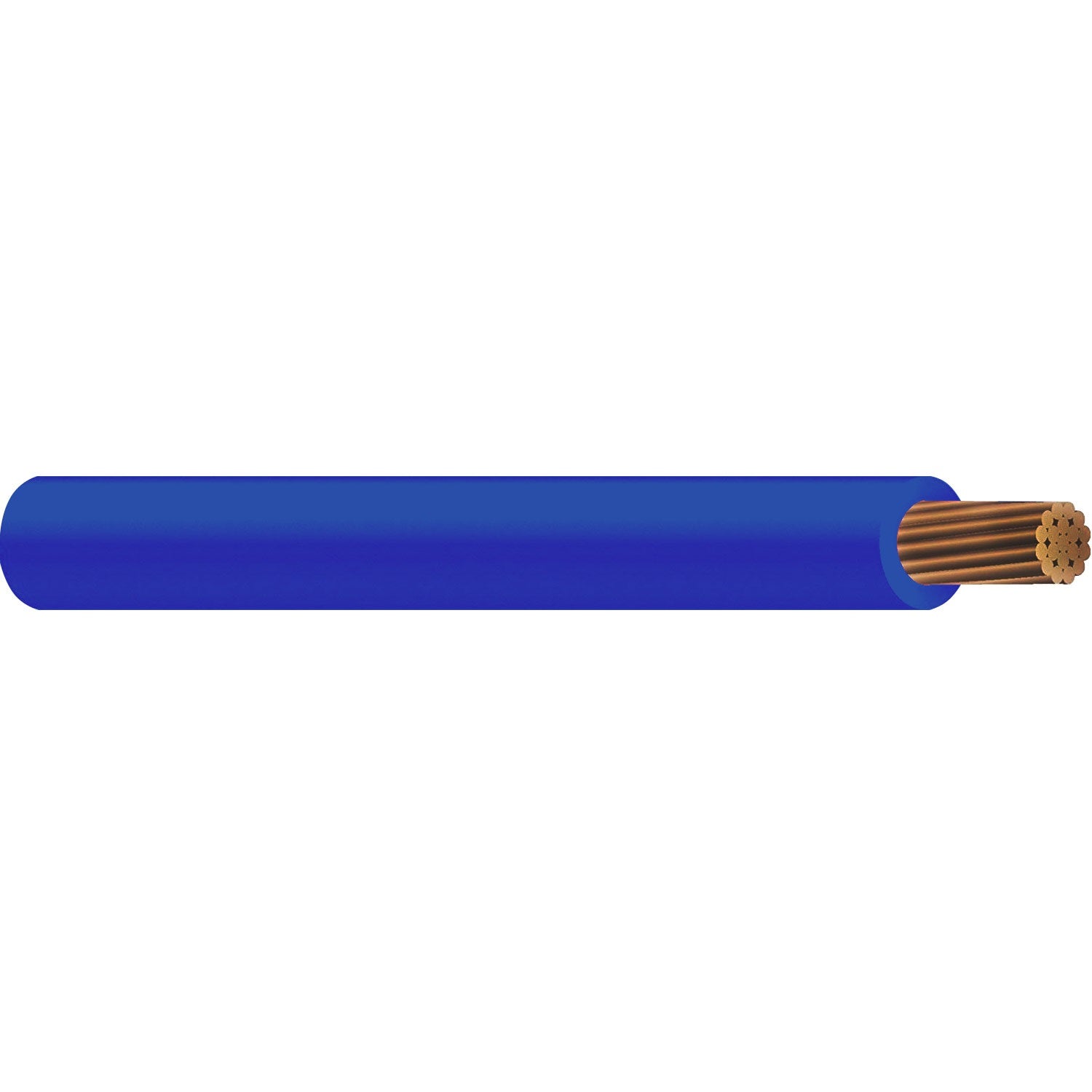 Cable Electrico 6 AWG. Color Azul. Se Vende Metro.