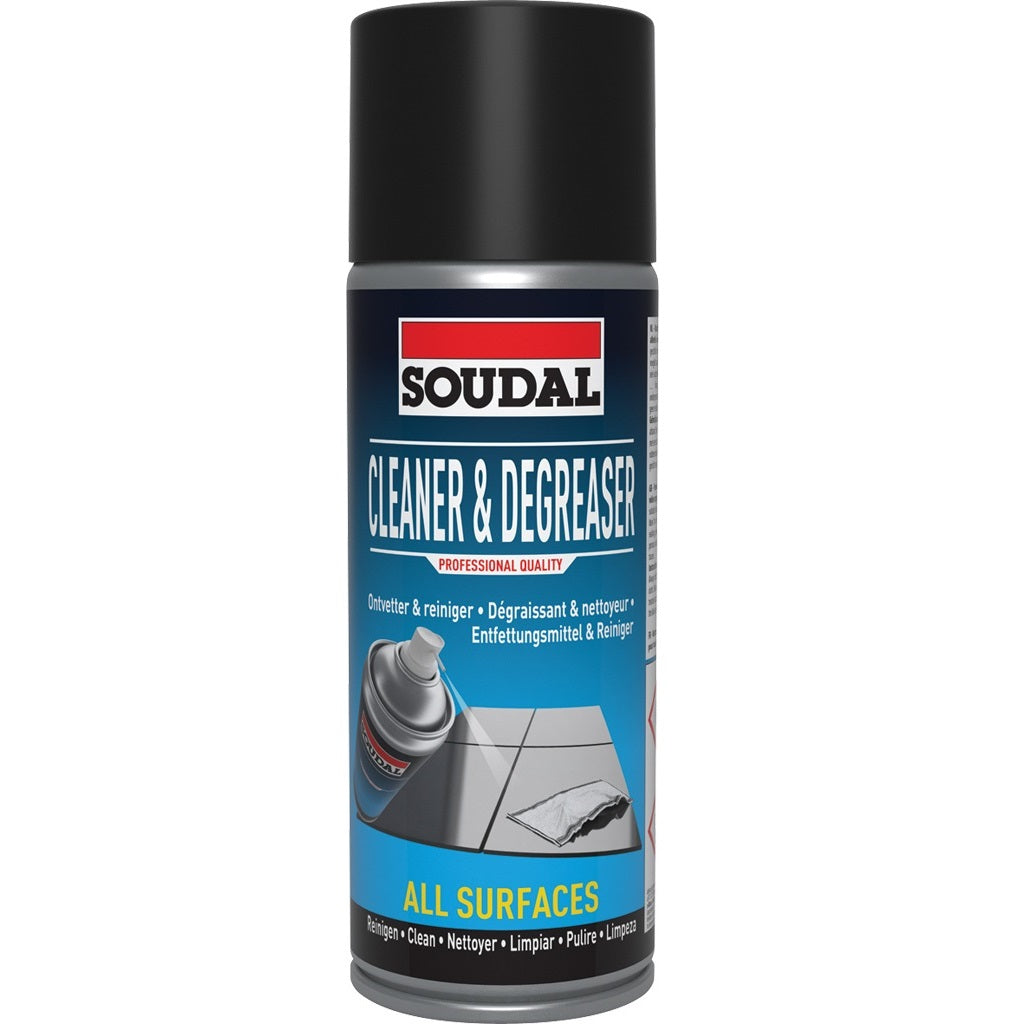 Aerosol limpiador y desengrasante 400 ml. Soudal