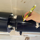 Piloto marcador permanente industrial amarillo de pintura