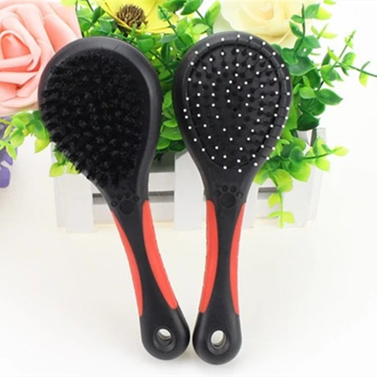 Cepillo de Doble lado para  mascotas de pelo largo.