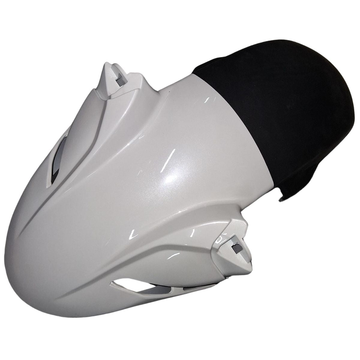 Guardabarros delantero blanco / negro con calcomanias (TNT135)