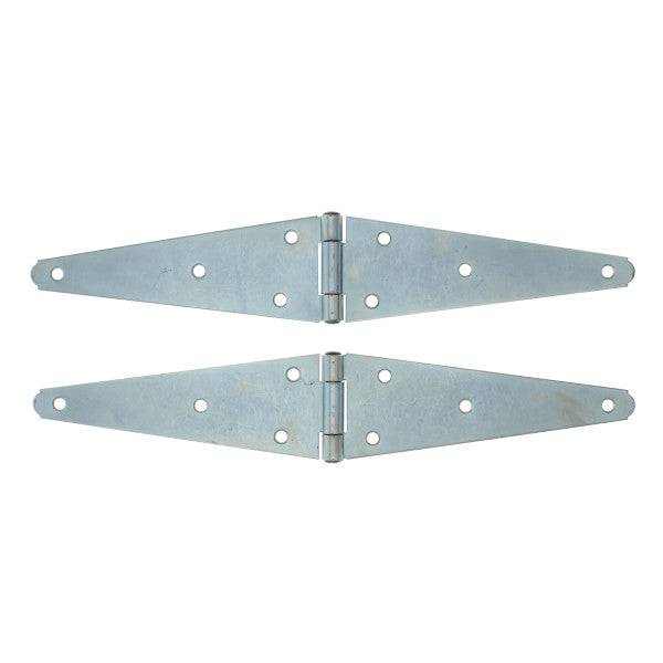 (Par) Bisagras Heavy Duty De Correa De 8" Galvanizada