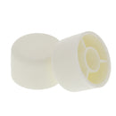 (Par) Tapones de plastico blancos para tornillos de inodoro
