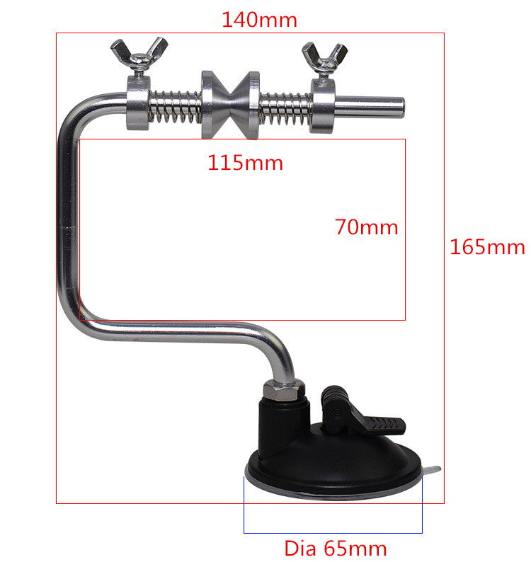 Sujetador carrete carga de linea de pesca portatil
