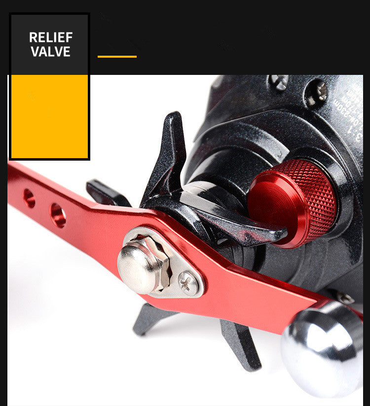 Carrete pesca casting contador digital Diestro