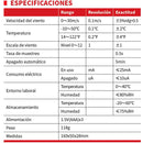 UNI-T UT363 Mini Anemómetro Digital Medidor De Velocidad Del Viento 0-30 M/S Flujo De Aire-10 ~ 50C/