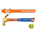 Martillo de Orejas Antichispa 16oz/450g. Mango fibra de vidrio.