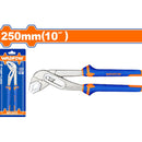 Alicate Pico de Loro 250mm(10"). Sujeción max: 40mm. Mango de dos colores. Pulido.