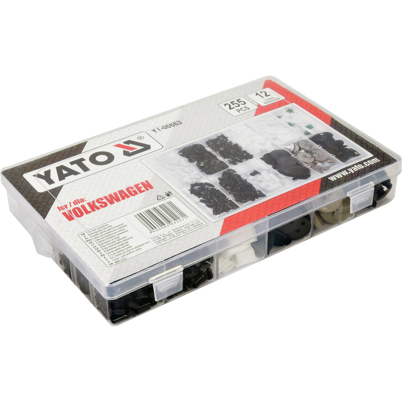 Clips de retención a presión automóvil remaches plástico sujetadores  VOLKSWAGEN 255 PCS