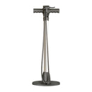 Surtek Bomba de aire cuerpo de aluminio con manómetro 23"