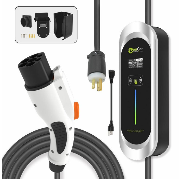 Cargador para vehículos eléctricos 16A monofásico 3.6Kw Nema6-20 110-230V GB/t