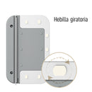 Limpiador de ventanas magnético, color blanco