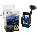 iFocus, soporte para dispositivo de montaje en parabrisas iPhone / móvil / GPS, cbx (HZ)