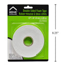 Cinta doble contacto 1/2" x 16' (13mm x 4.88m)