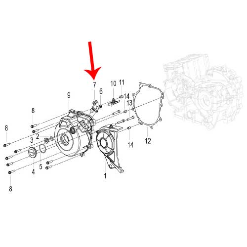 Sensor de fase (302S / LEONCINO500 / TRK502X)