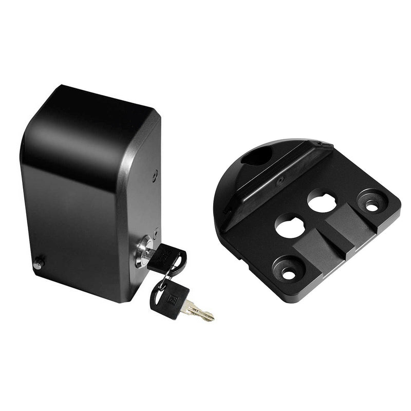 Cerradura electrica para motores de porton batientes Entrada de voltage DC 24V