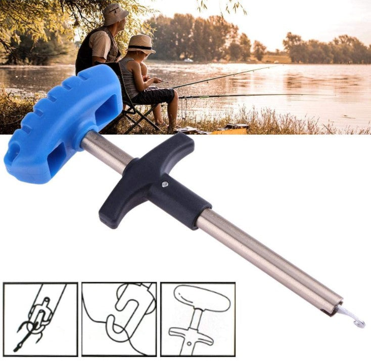 Removedor de anzuelo T para pesca