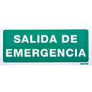 Letrero "Salida Emergencia" Surtek