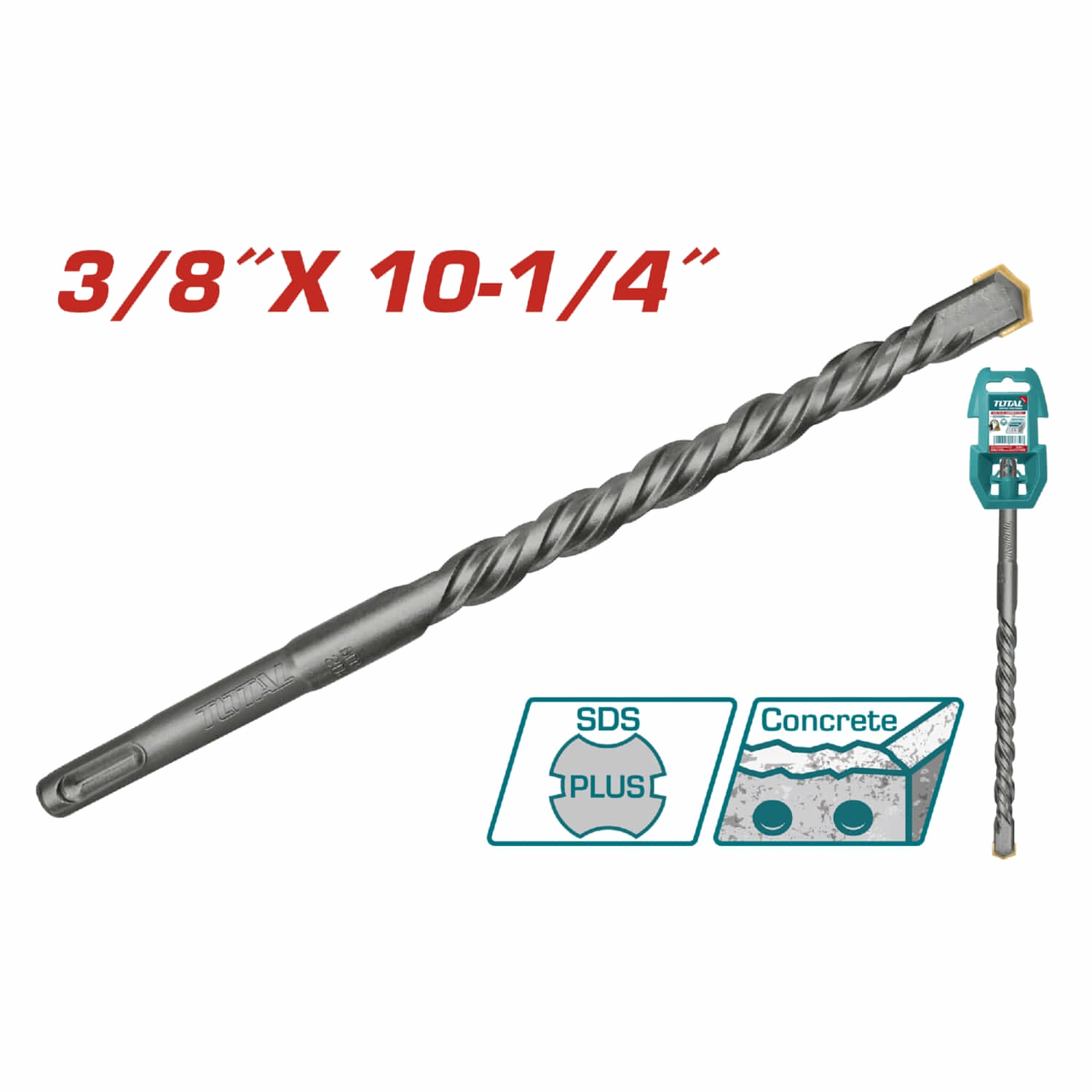 Brocas SDS PLUS para rotomartillo en pulgadas