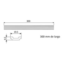 Serie Perimetral Abatible de 45 mm