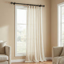 Barra tubo Ajustable Para Cortinas , Closets Y Duchas De Acero Inoxidable. Barra Extensible.Color Negro 70-120cm.