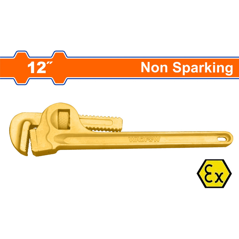 Llave de Tubo Antichispas 12". Diámetro de sujeción: 42mm.