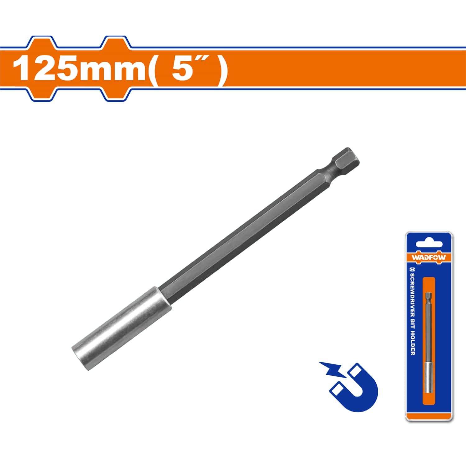 Portapuntas para destornillador de 125mm.