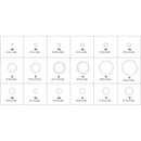 Sellos juntas tóricas HNBR aires acondicionados. Orings anillos alta calidad (225pcs Surtidas)