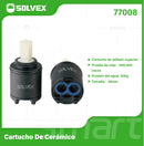 Émbolo de Cerámica 30 mm. Cartucho de Repuesto para Grifos y Llaves de Agua. Presión Máx 30 kg.