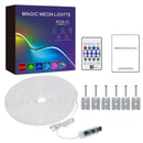 Cinta LED 5M 5V RGB-IC Con Control Remoto. Tira De Luz A Prueba de Agua. Banda LED.